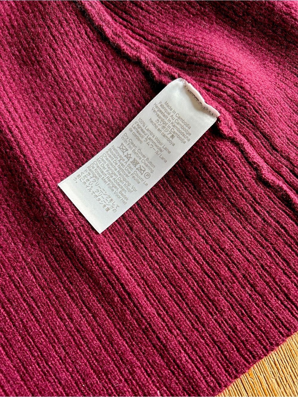 J.Crew Milano-Stitch Cinched-Waist Cardigan with Embellished Buttons, NWT - Picture 9 of 11